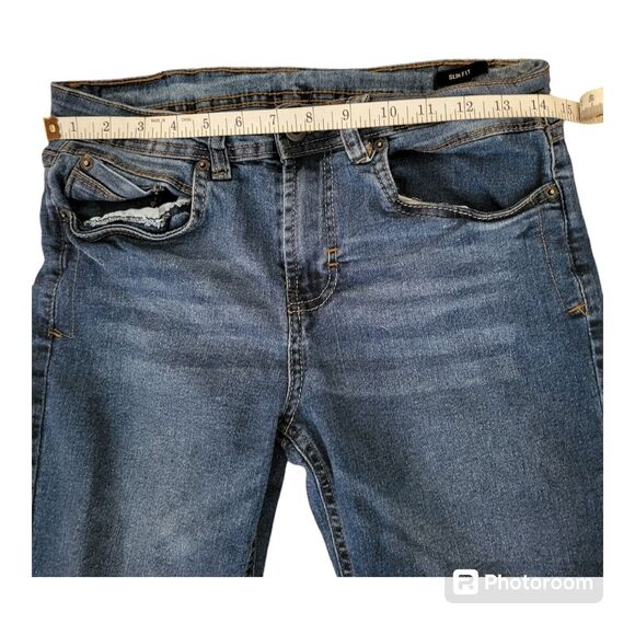 Kenneth Cole Jeans Boys Size 29x27  Slim Straight Medium Wash Blue Denim - Picture 4 of 10